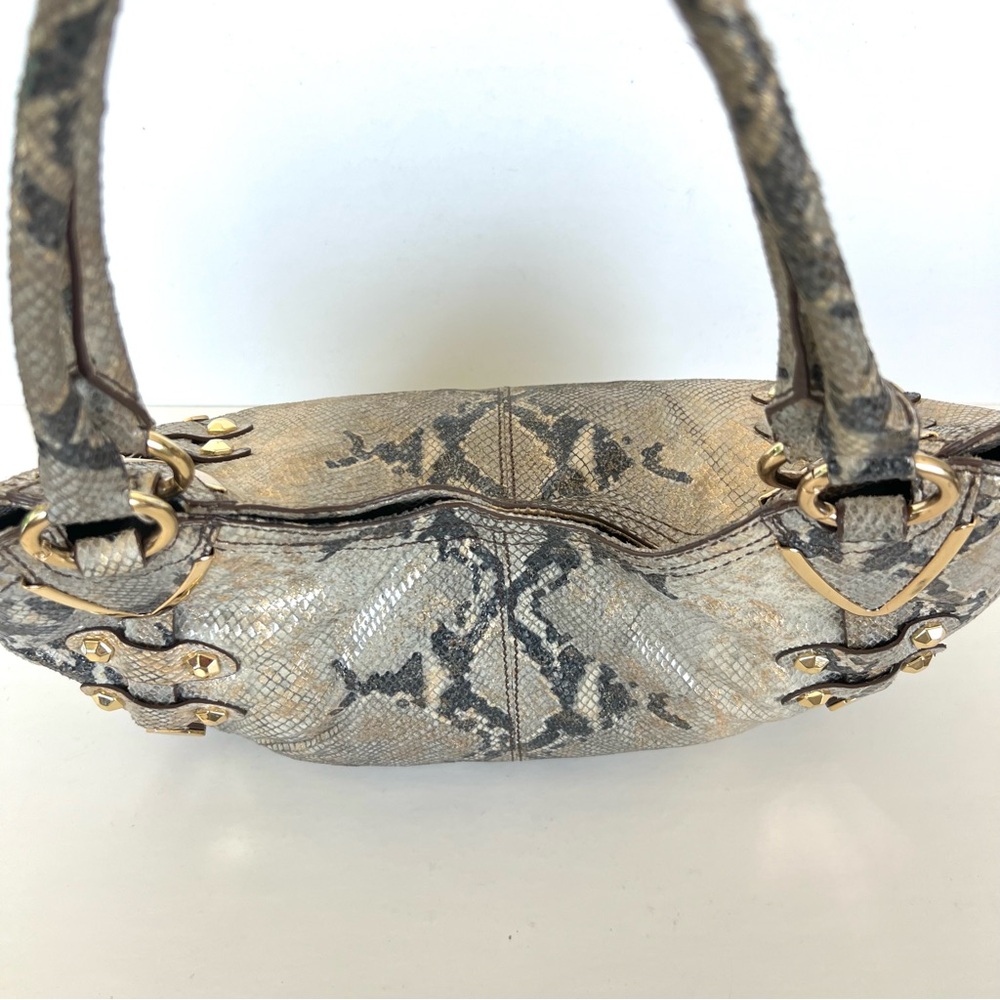 orYANY Snake Print Bag with Gold Accents - Picture 8 of 16